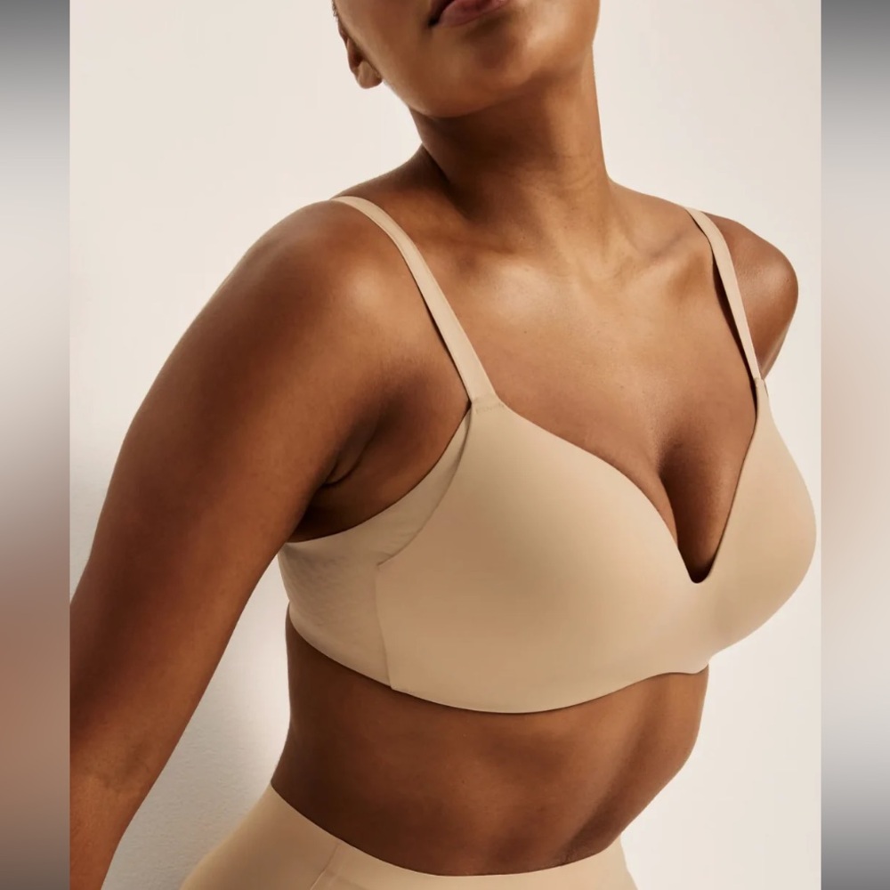 Knix WingWoman Contour Bra Seamless Tan Bra - Sz 5